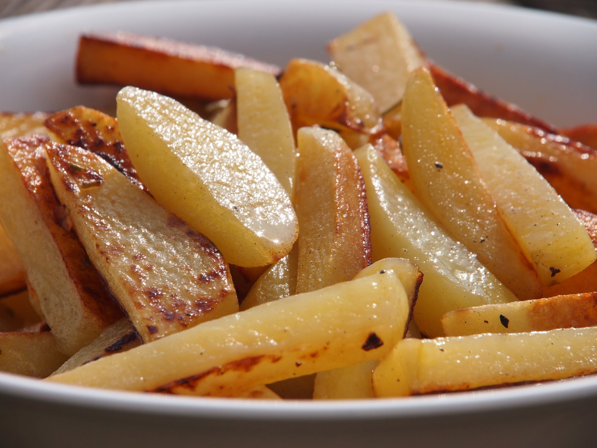 Krydderi tema Studerende Kartoffelecken bzw. Pommes vom Grill - einfach und schnell für Anfänger