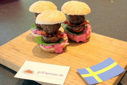 WM Grillen Burger Elchmeterschiessen Schweden