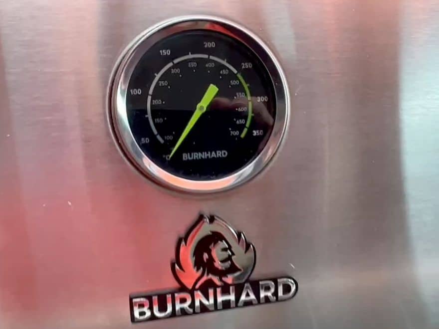 Burnhard EARL Royal Series 4 Brenner Gasgrill Grrillthermometer