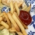 Proscenic Air Fryer Heißluftfritteuse Pomes Frites mit Ketchup